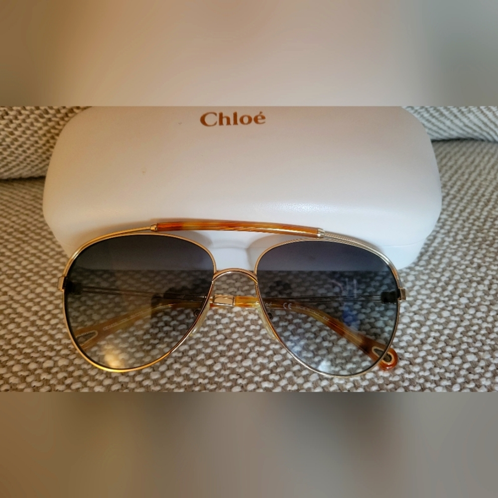 Chloé Aviator Sunglasses